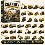 Calendrier de l'Avent de 24 véhicules miniatures
