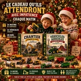 Calendrier de l'Avent de 24 véhicules miniatures