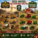 Calendrier de l'Avent de 24 véhicules miniatures